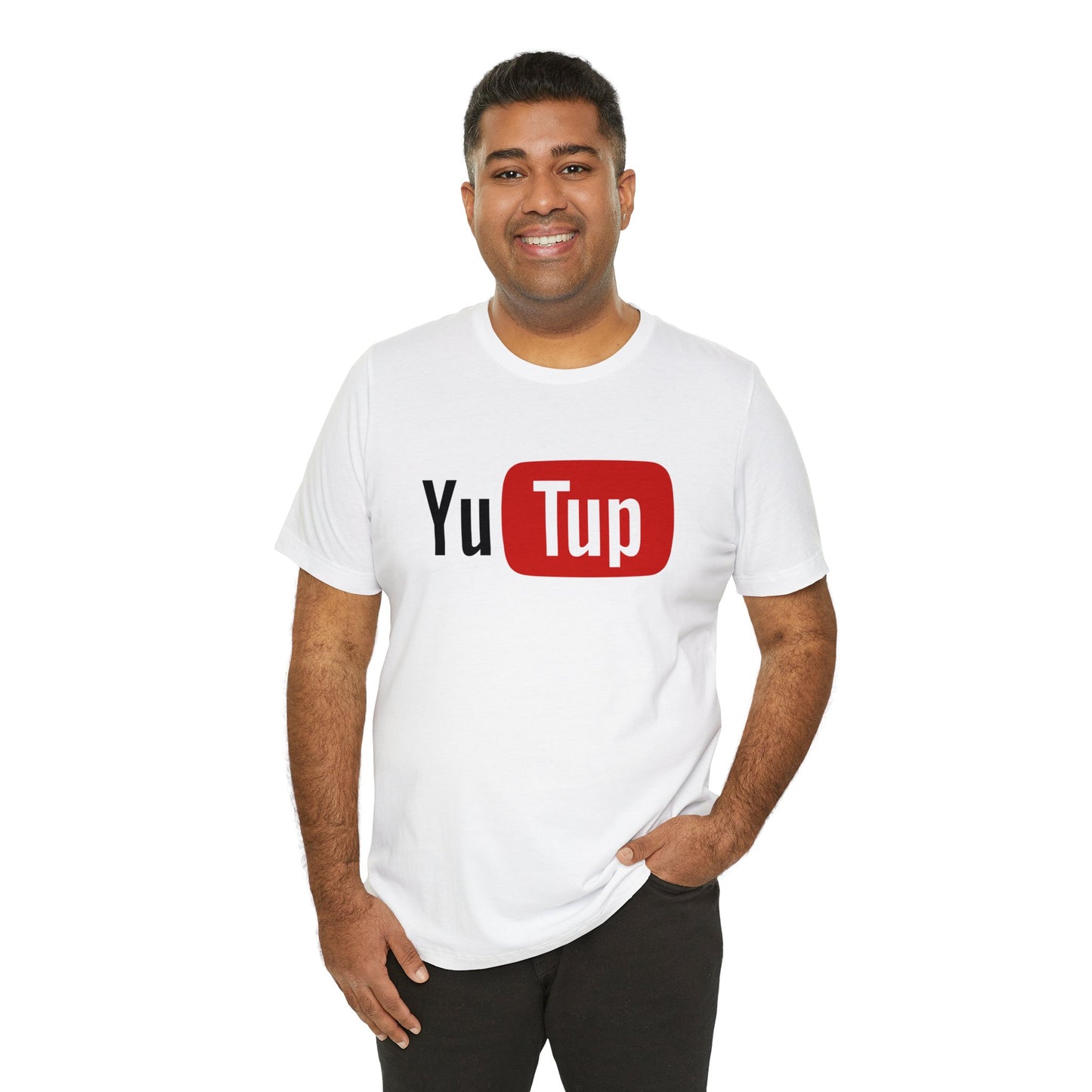 Yu Tup T-Shirt Hispanic Youtube Logo Parody