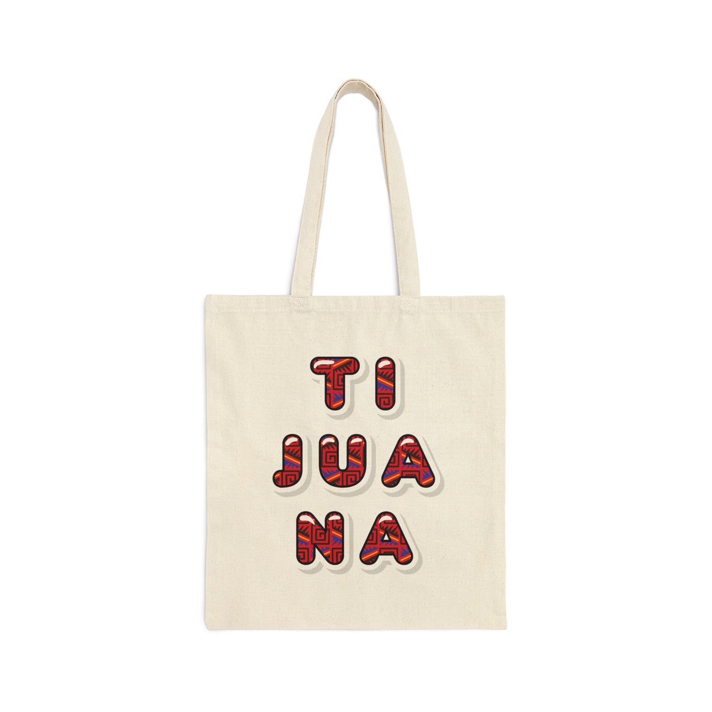 Tijuana Cotton Canvas Tote Bag
