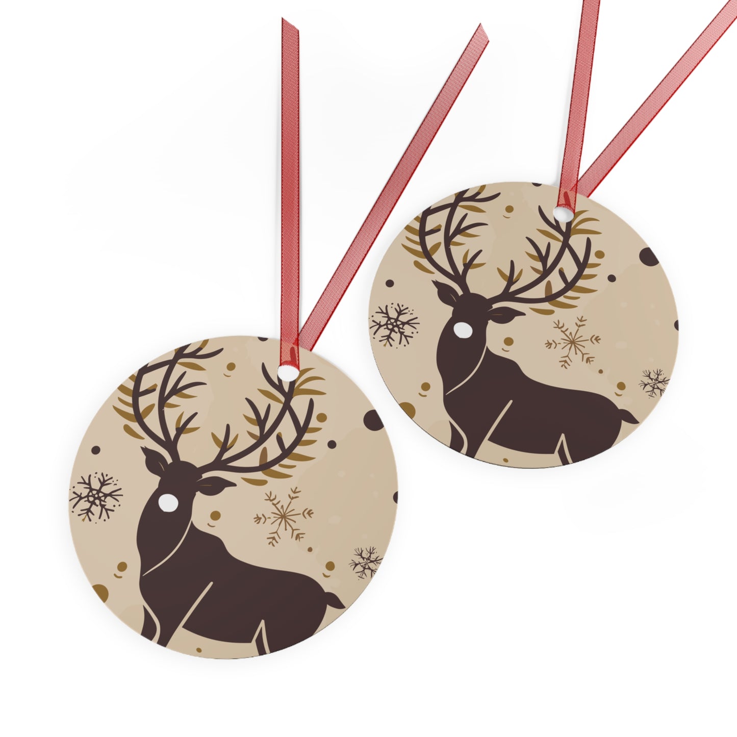 Christmas-Inspired Deer Ornament