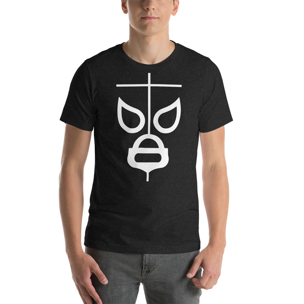 Dark Shadow Mexican Wrestler Mask Lucha Libre Unisex T-Shirt