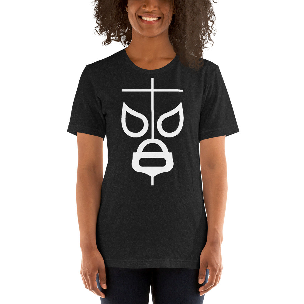 Dark Shadow Mexican Wrestler Mask Lucha Libre Unisex T-Shirt