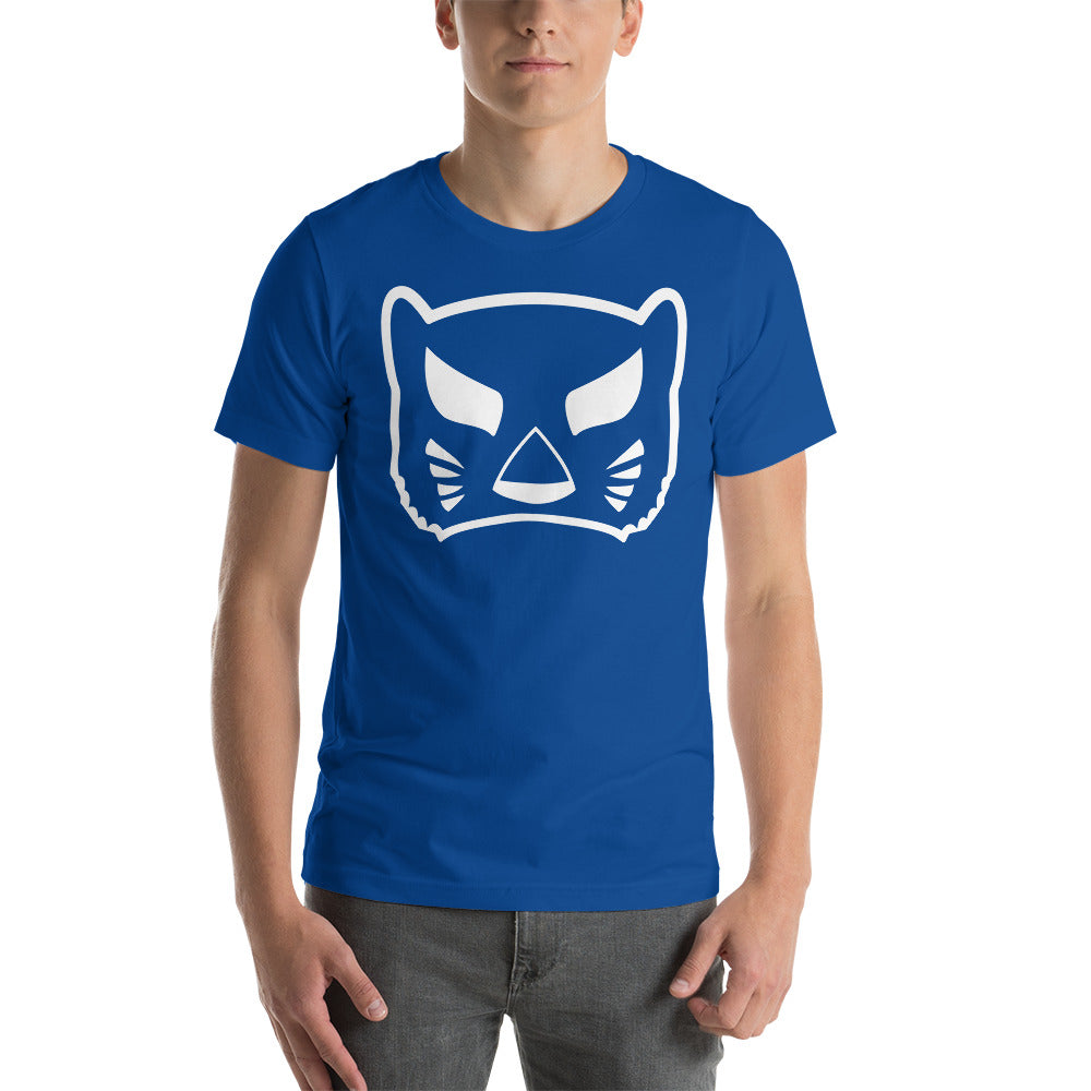Blue Panther Mexican Wrestler Mask Lucha Libre Unisex T-Shirt