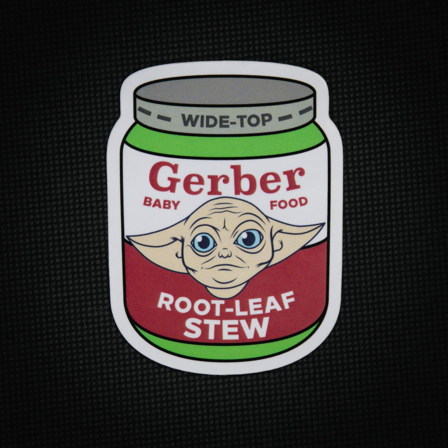Baby Yoda Gerber Sticker