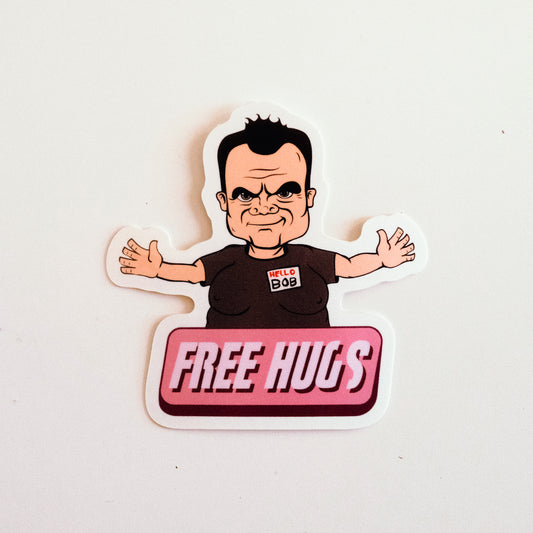 Free Hugs Robert Paulson Sticker