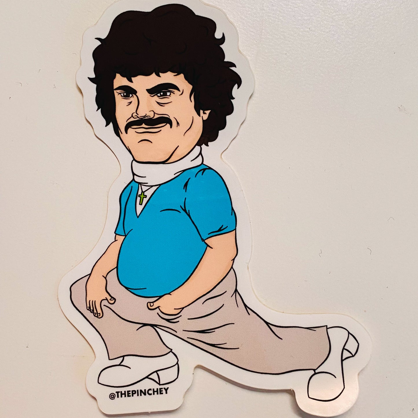 Nacho Libre Stretchy Pants Sticker