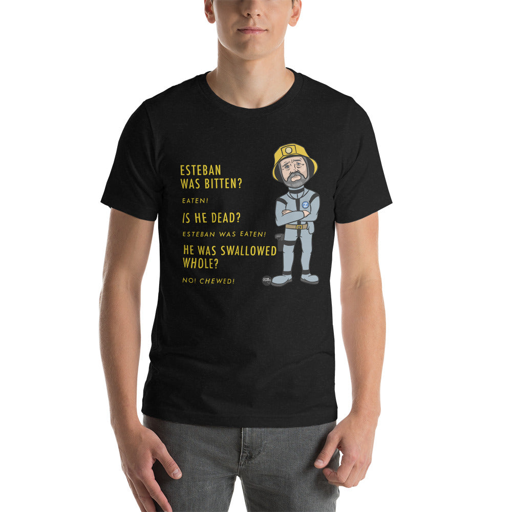 The Life Aquatic Steve Zissou Underwater Investigator With Text Unisex T-Shirt