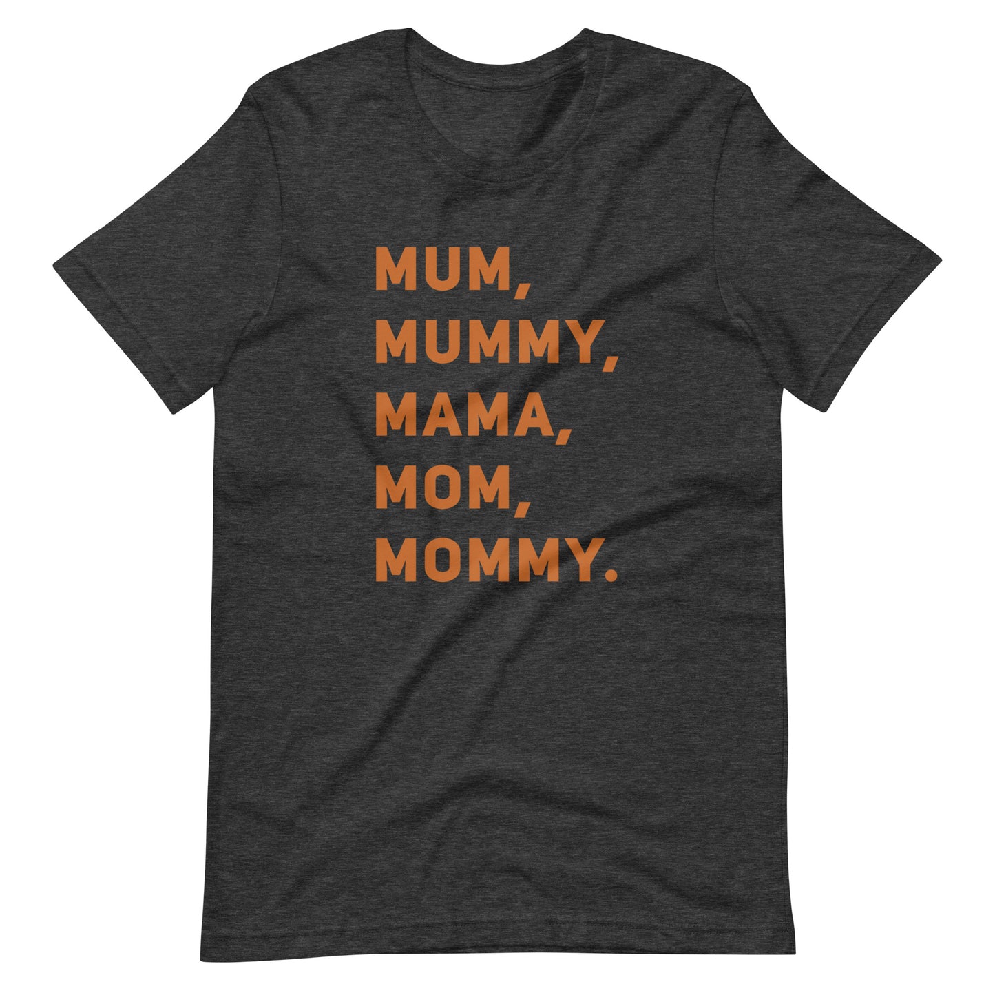 Mom, Mum, Mummy T-Shirt Unisex T-Shirt