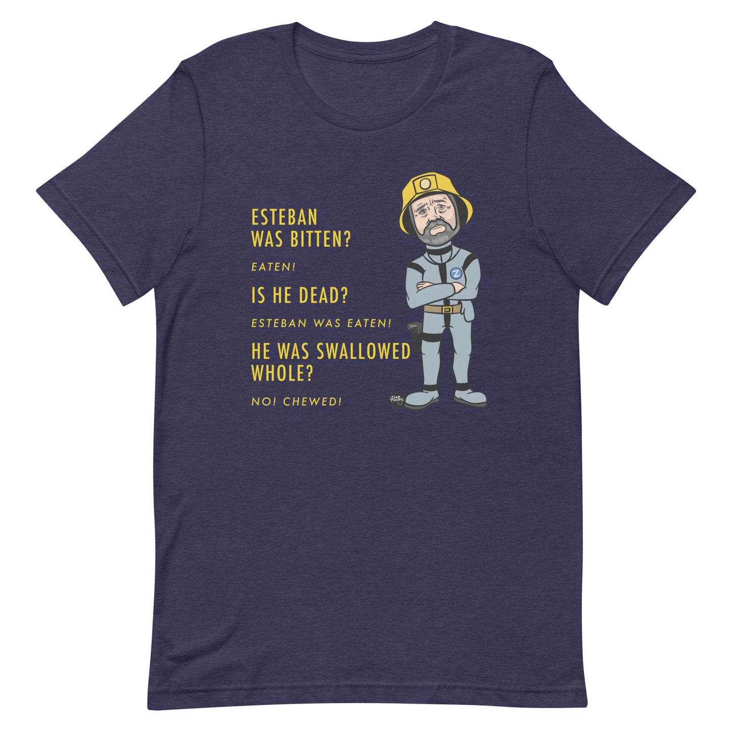 The Life Aquatic Steve Zissou Underwater Investigator With Text Unisex T-Shirt