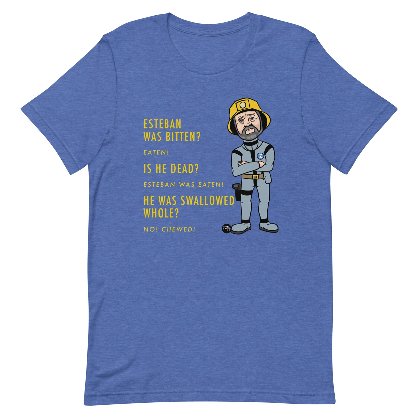 The Life Aquatic Steve Zissou Underwater Investigator With Text Unisex T-Shirt