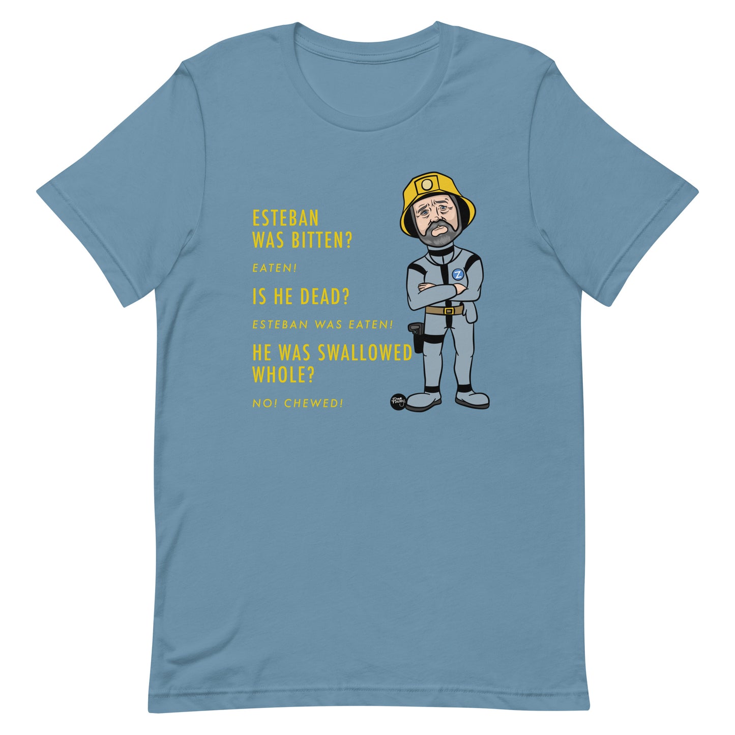 The Life Aquatic Steve Zissou Underwater Investigator With Text Unisex T-Shirt